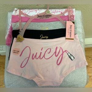 Juicy Couture Boyshorts Set